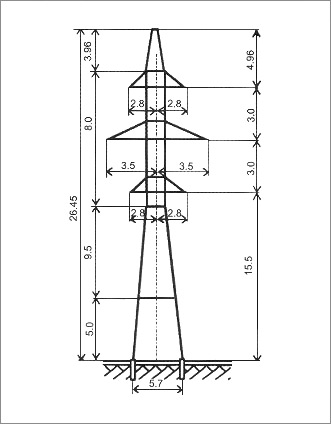 Опора У35-2Т+5